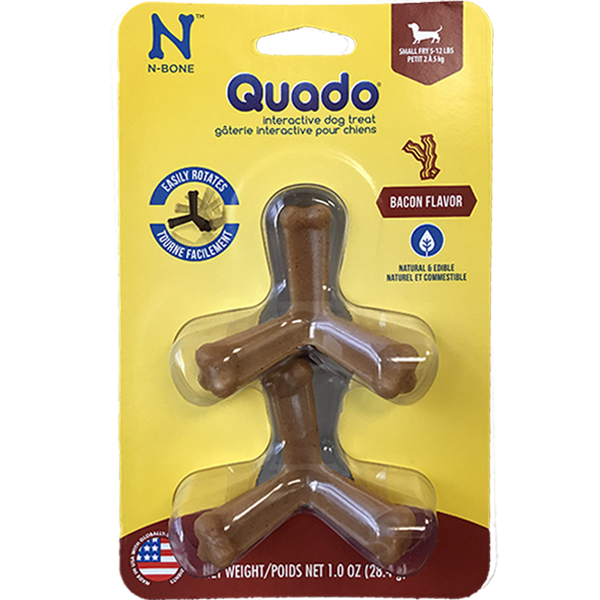 N-Bone Quado Dog Dental Treats Bacon