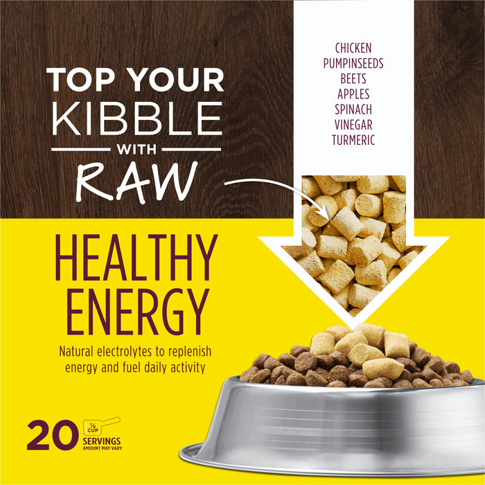 Instinct Dog Freeze Dried Raw Boost Mixers, Healthy Energy