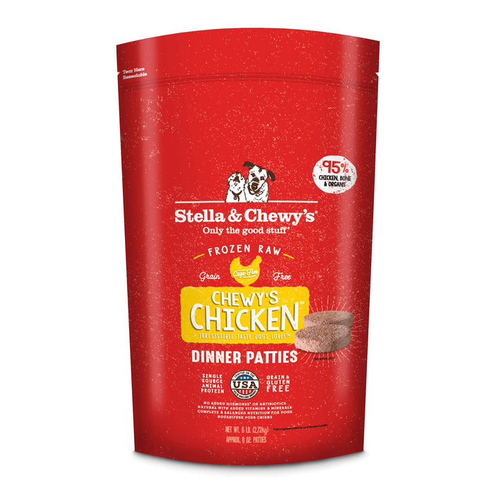 Stella & Chewy's Dog Frozen Raw Food Patties Chicken