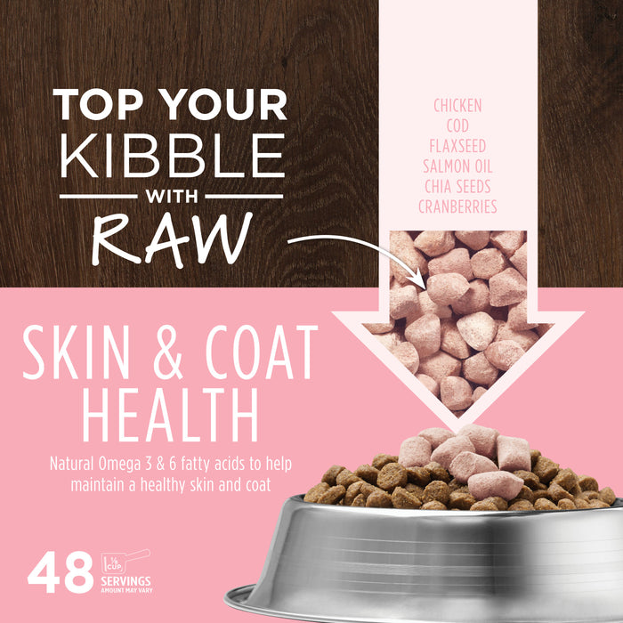 Instinct Dog Freeze Dried Raw Boost Mixers, Skin & Coat