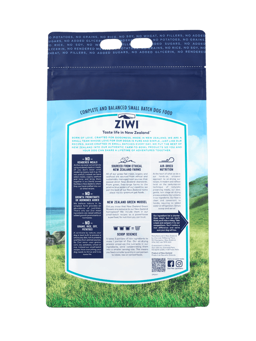 Ziwi Peak Dog Air-Dried Food Mackerel & Lamb