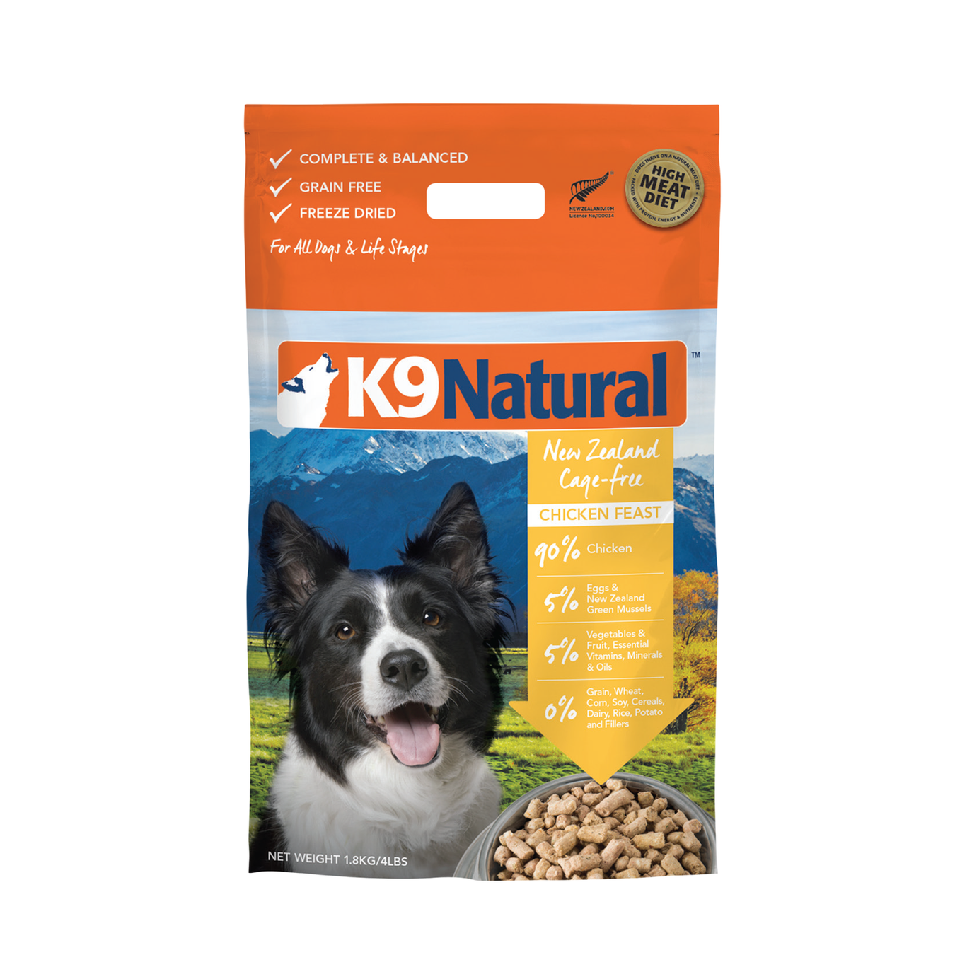 K9 Natural Feast Dog Freeze Dried Food