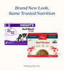 My Perfect Pet Dog Frozen Gently Cooked Food Beef (New Formula)