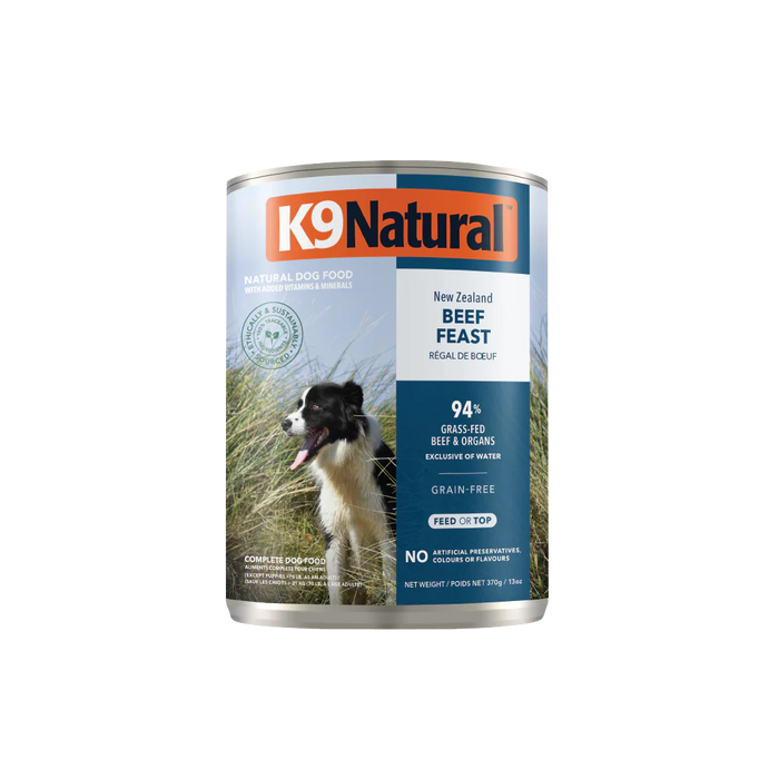 K9 Natural Grain Free Dog Can Food Beef