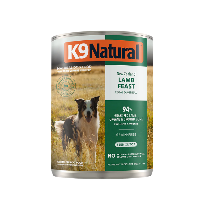 K9 Natural Grain Free Dog Can Food Lamb