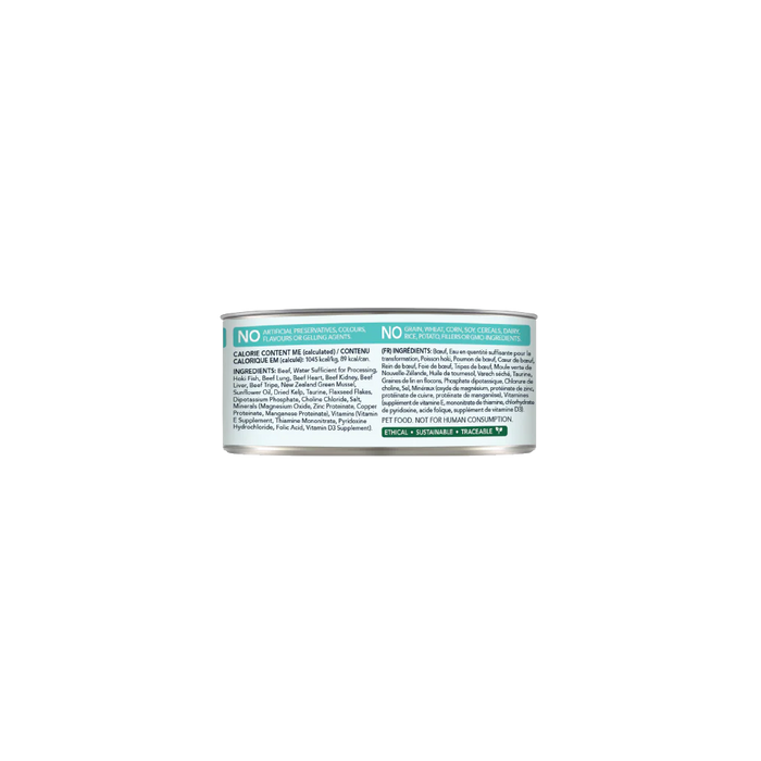 Feline Natural Grain Free Cat Can Food Beef & Hoki