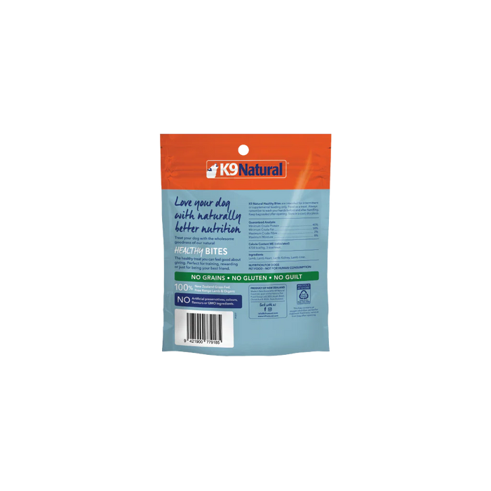 K9 Natural Dog Freeze Dried Healthy Bites Treats Lamb