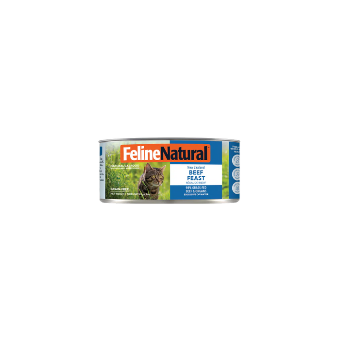 Feline Natural Grain Free Cat Can Food Beef