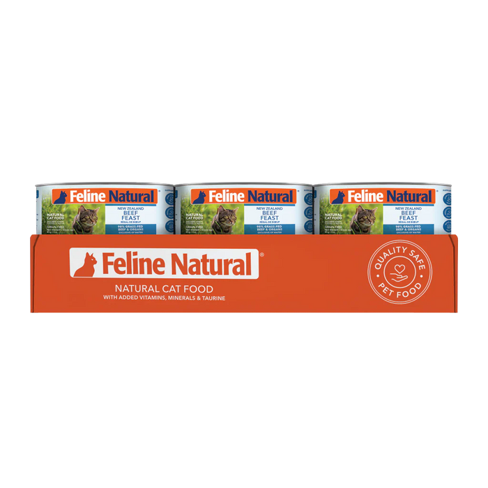 Feline Natural Grain Free Cat Can Food Beef