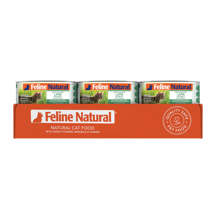 Feline Natural Grain Free Cat Can Food Lamb