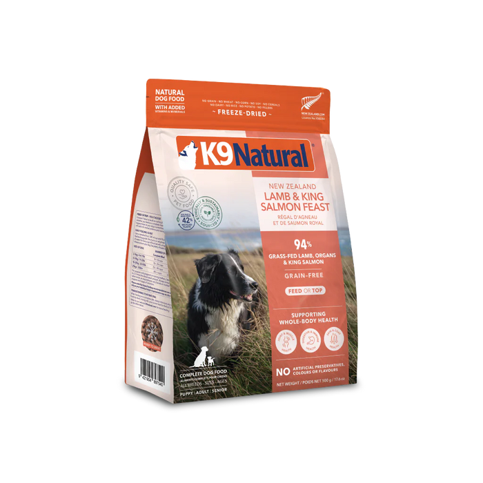 K9 Natural Dog Freeze Dried Food Lamb & Salmon Feast