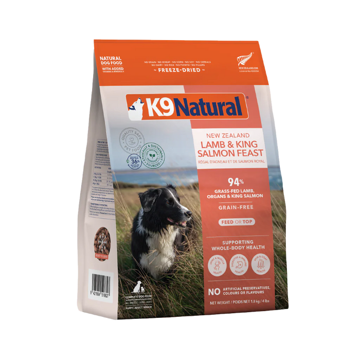 K9 Natural Dog Freeze Dried Food Lamb & Salmon Feast