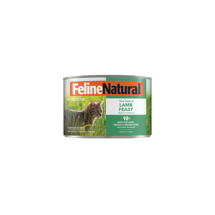 Feline Natural Grain Free Cat Can Food Lamb