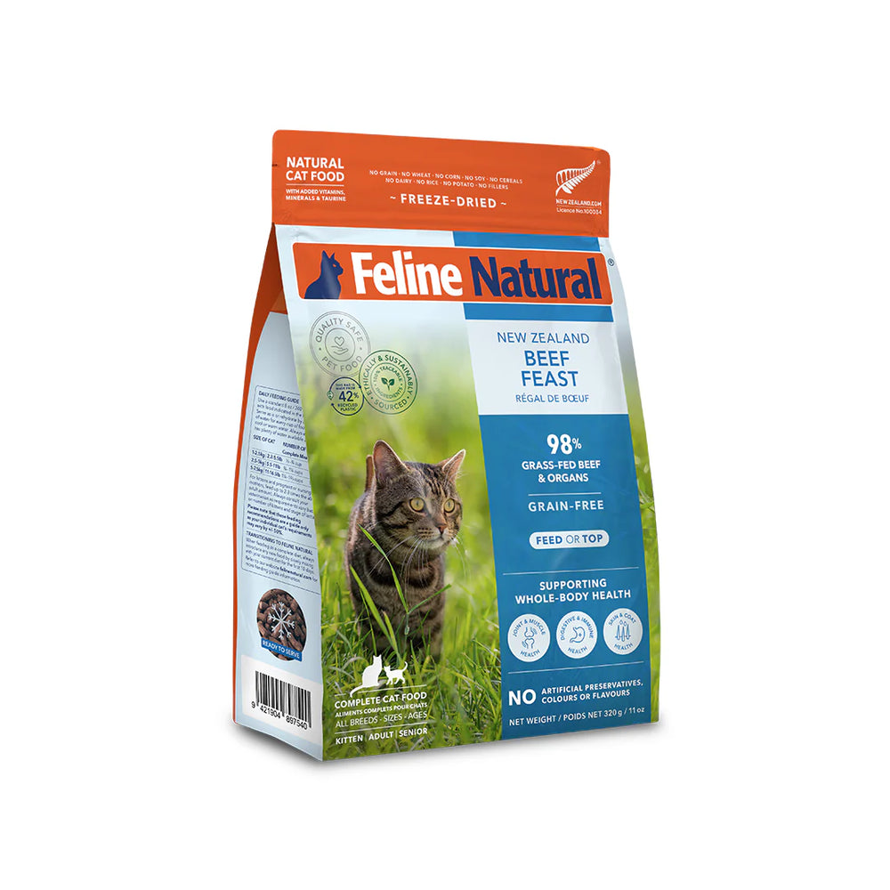 Feline Natural Cat Freeze Dried Food Beef