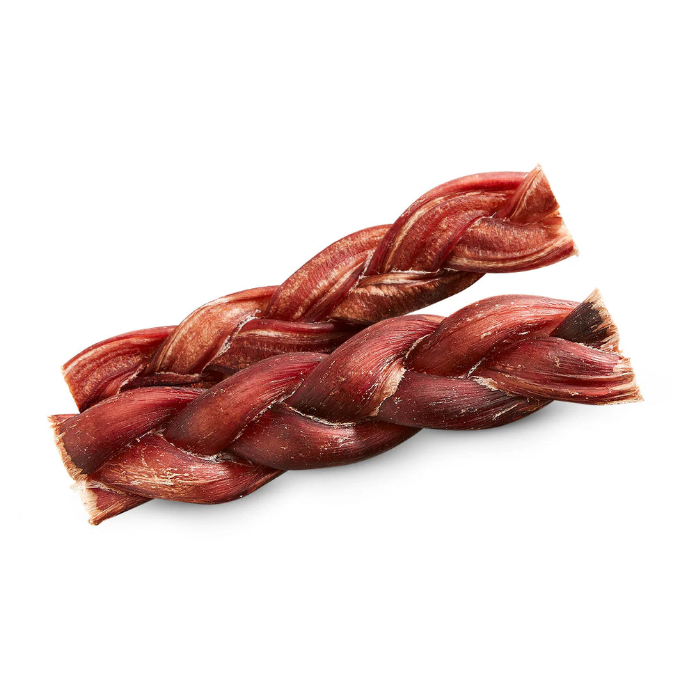 Odor Free Braided Bully Stick 6"
