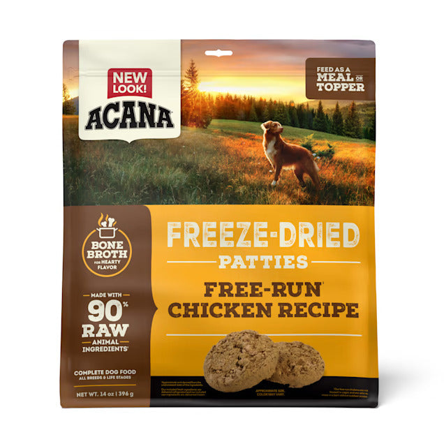 Acana Grain Free Dog Freeze Dried Food Free-Run Chicken Recipe