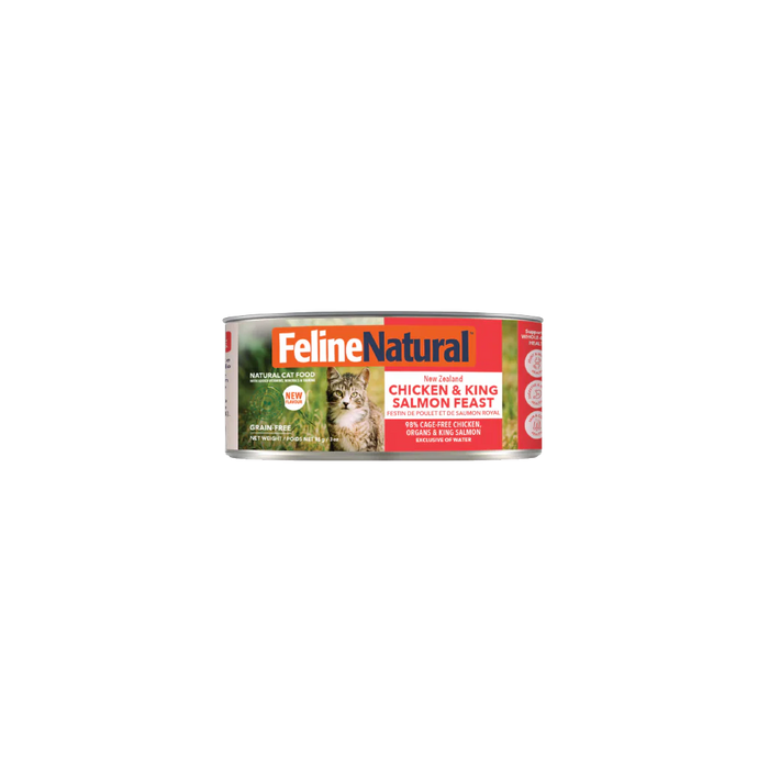 Feline Natural Grain Free Cat Can Food Chicken & Salmon