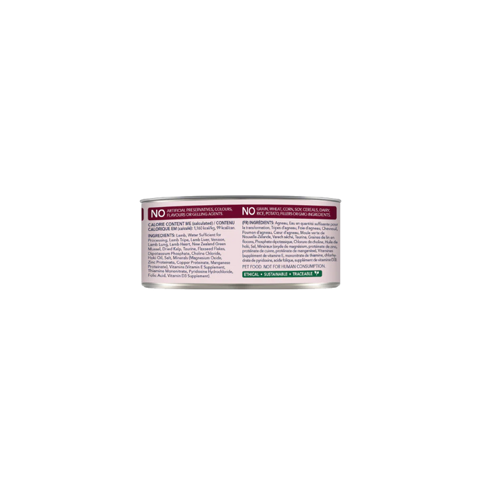 Feline Natural Grain Free Cat Can Food Lamb & Vension