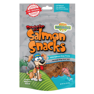 Doggie Treats, Salmon Snacks, 3oz