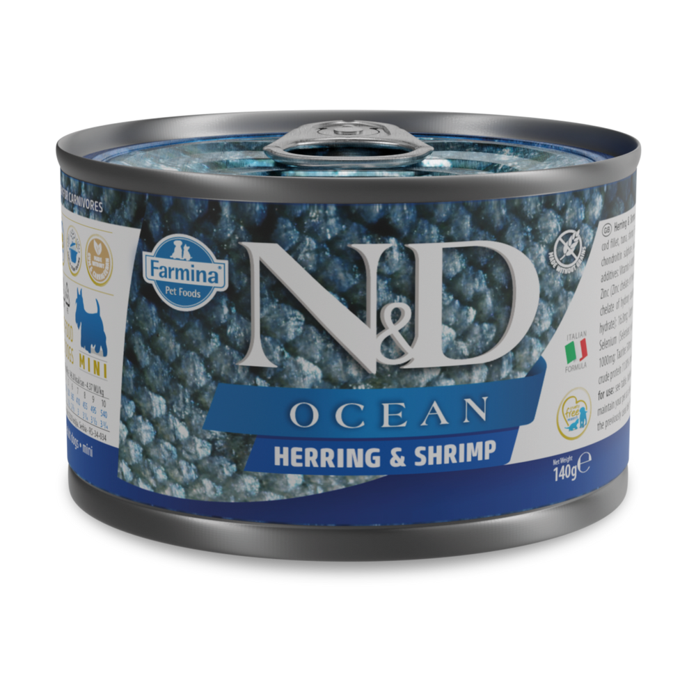 Farmina N&D Ocean Grain Free Dog Can Food Herring & Shrimp