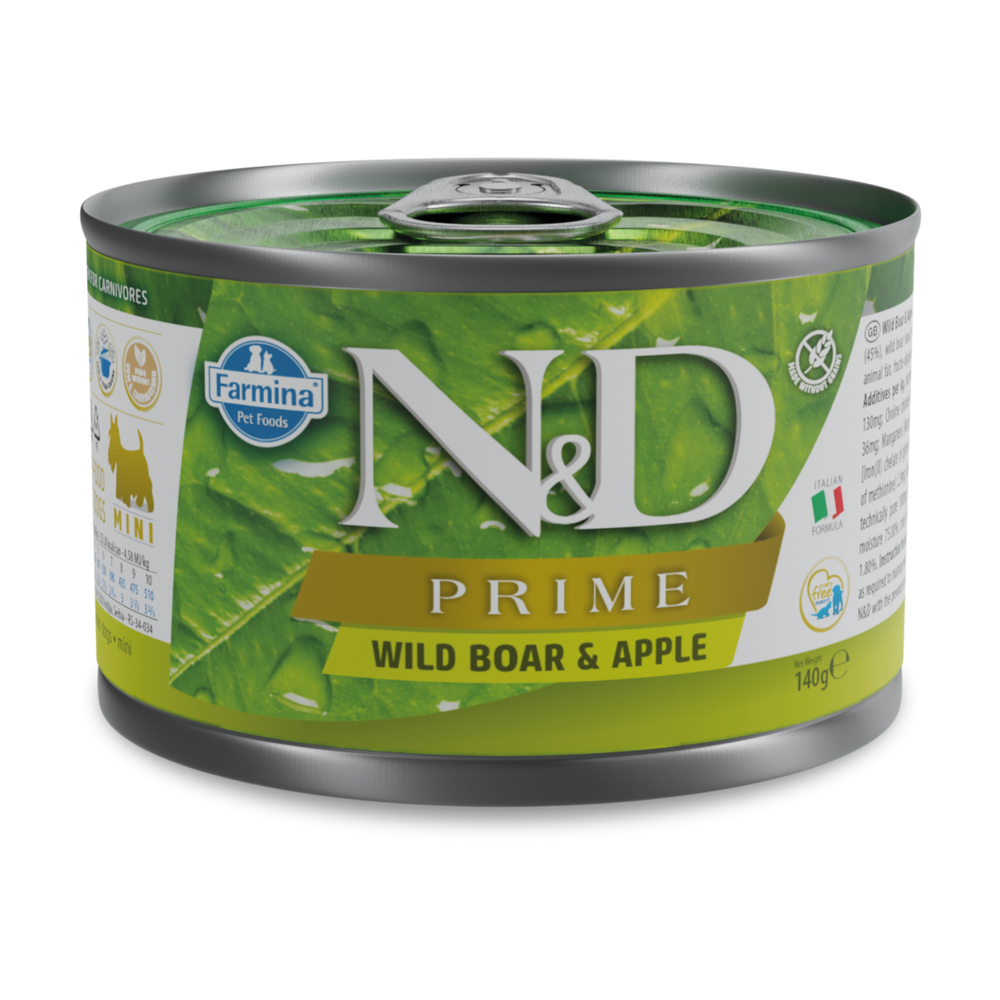 Farmina N&D Prime Grain Free Dog Can Food Boar & Apple