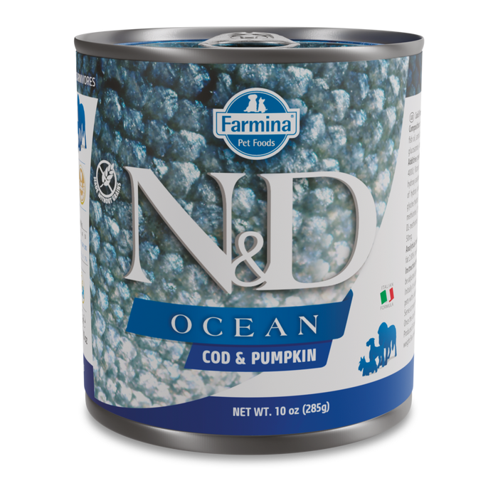 Farmina N&D Ocean Grain Free Dog Can Food Codfish & Pumpkin