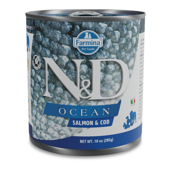 Farmina N&D Ocean Grain Free Dog Can Food Salmon & Codfish