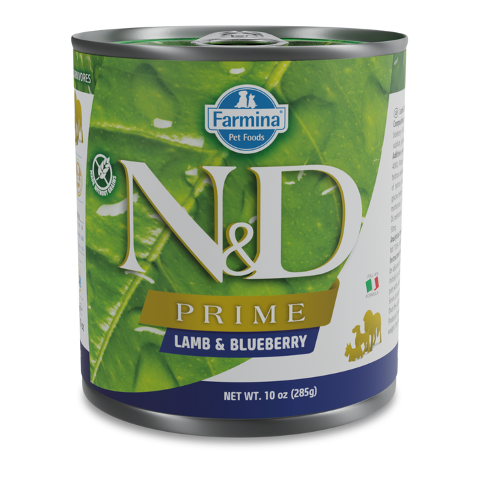 Farmina N&D Prime Grain Free Dog Can Food Lamb & Blueberry