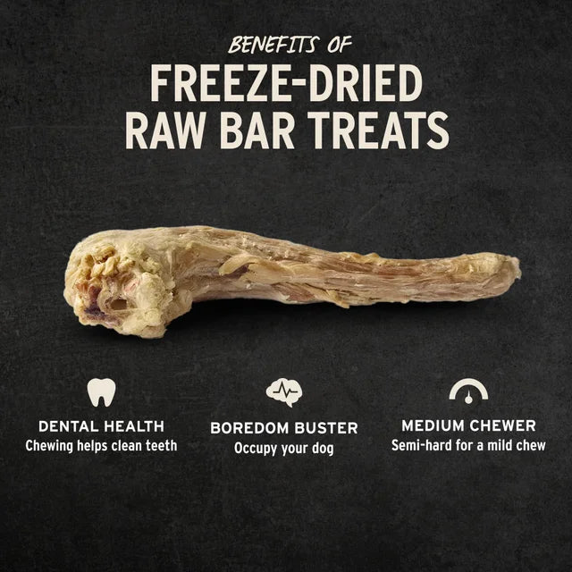 Vital Essentials Dog Freeze Dried Raw Bar Turkey Neck
