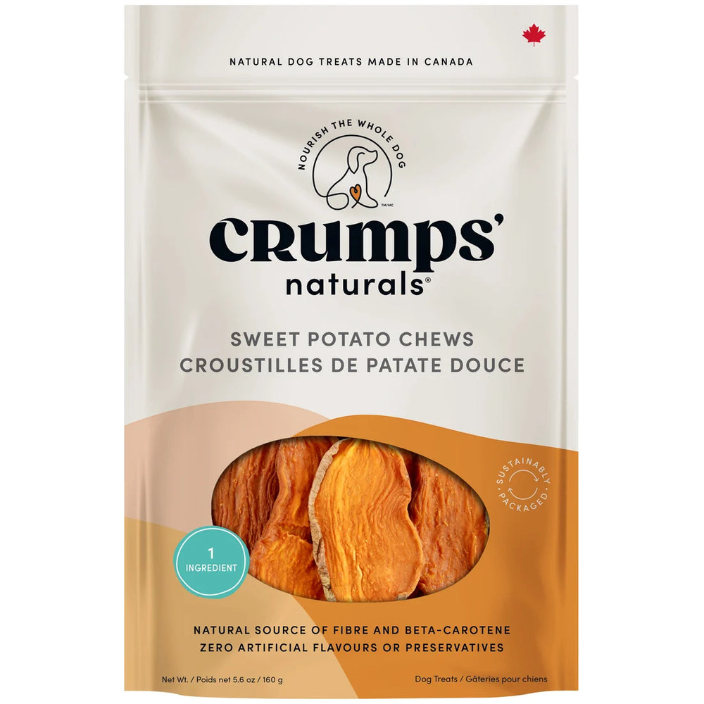 Crumps Naturals Sweet Potato Dog Chews