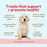 Coco Therapy Coco-Milk Bones Dog Treats Red Velvet