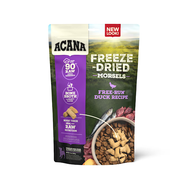Acana Grain Free Dog Freeze Dried Food Duck Recipe