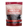 Farm to Pet Treats Beef Chips, 4 oz