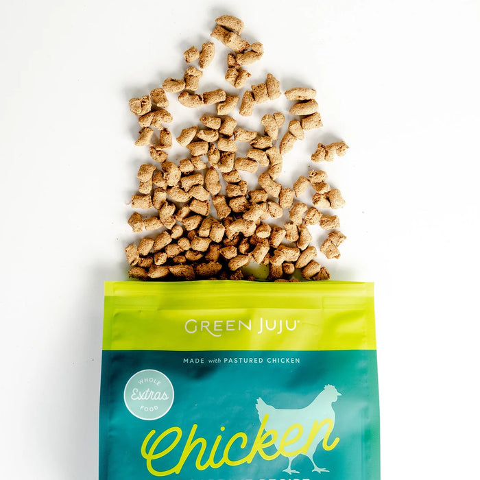 Green Juju Dog Freeze Dried Extras Food, Chicken & Sardine