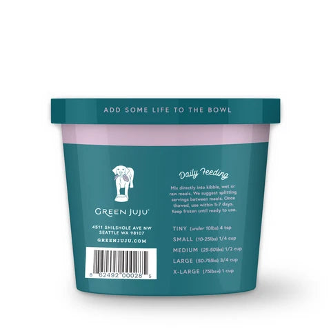 Green Juju Frozen Food Topper,Baileys