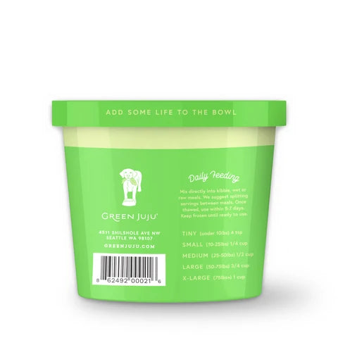 Green Juju Frozen Food Topper,Just Greens