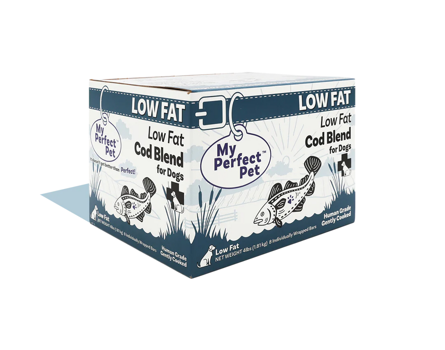 My Perfect Pet Dog Frozen Gently Cooked Food Grain Free Low Fat Cod