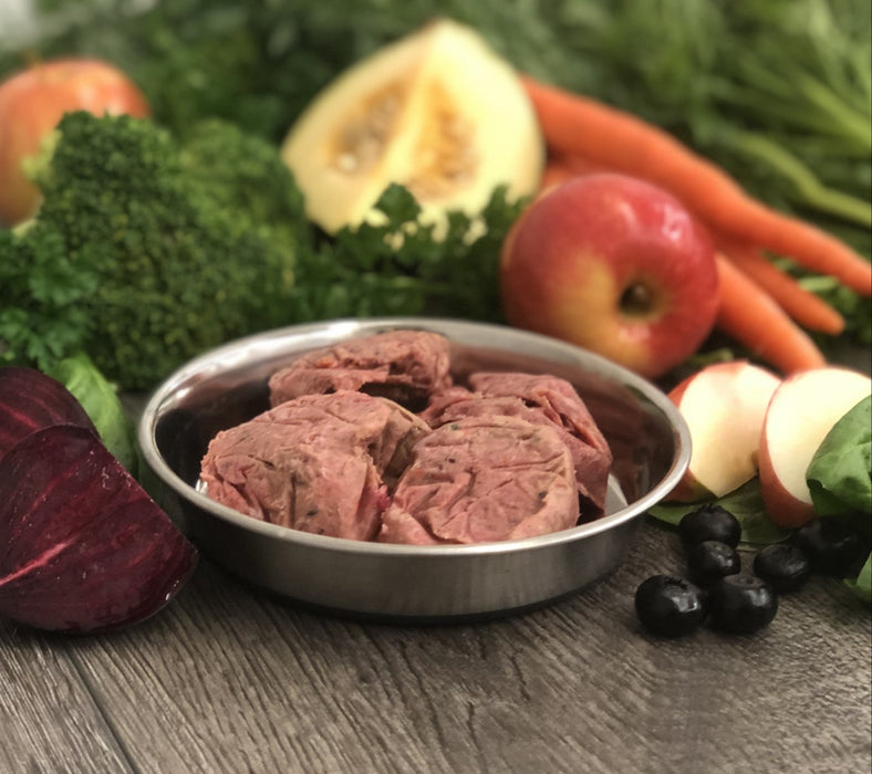 Mini Patties Frozen Dog Food Turkey & Produce