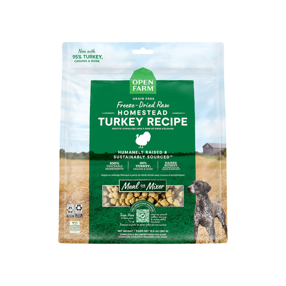 Open Farm Dog Freeze Dried Food Turkey