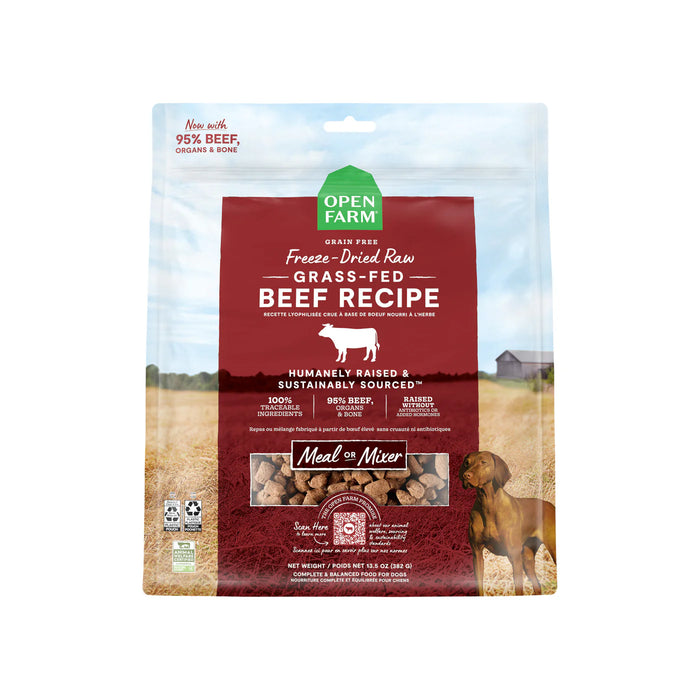 Open Farm Dog Freeze Dried Food Beef