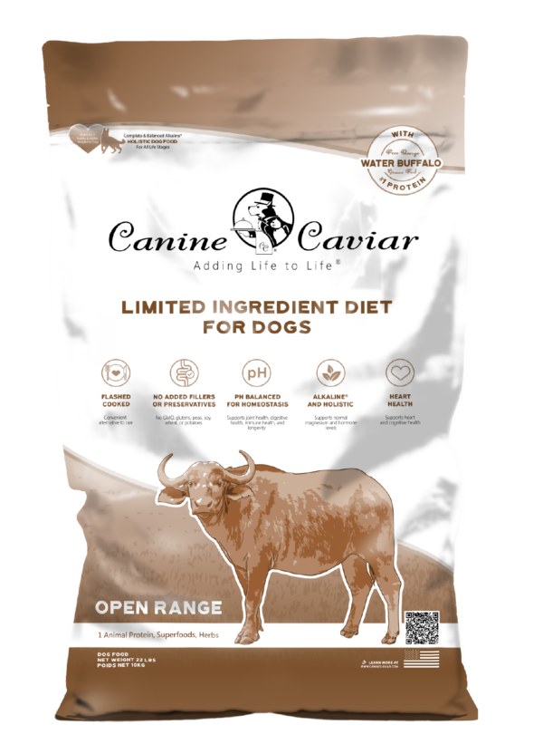 Canine Caviar Dog Grain Free Dry Food Open Range Buffalo