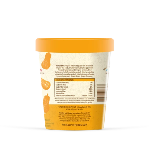 Primal Frozen Fresh Topper, Awesome Squash