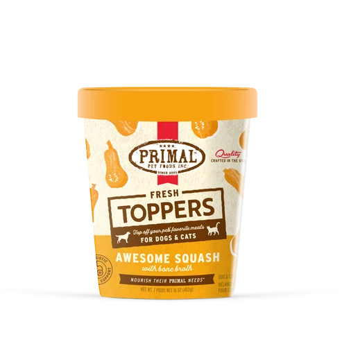 Primal Frozen Fresh Topper, Awesome Squash