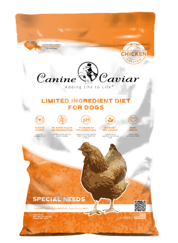 Canine Caviar Dog Grains Dry Food Special Needs Brown Rice & Chicken