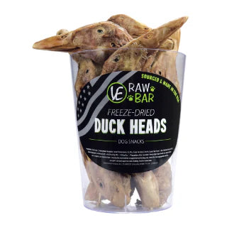 Vital Essentials Dog Freeze Dried Raw Bar,  Duck Head , Single