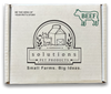 Solutions Pet Products Frozen Raw Adult Dog Food Beef Recipe