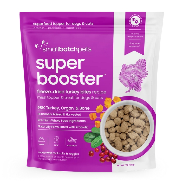 Small Batch Cat & Dog Freeze Dried Food Small Bites Turkey
