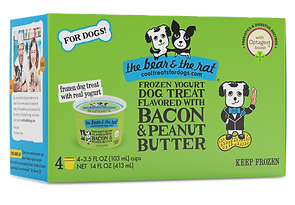 Bear & The Rat Yogurt Dog Frozen Treats 4pk