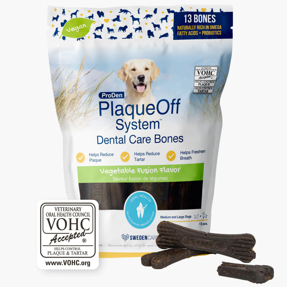 Proden Plaque Off Bone Dog Treats Vegetable, 17oz