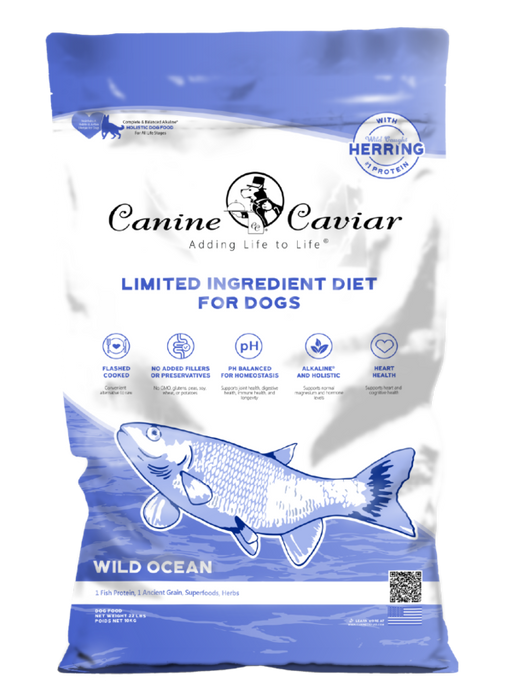 Canine Caviar Dog Grain Free Dry Food Wild Ocean Herring